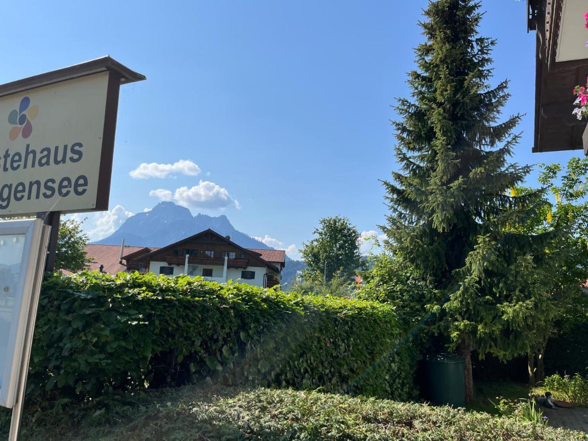 Gaestehaus Forggensee Fussen Exterior photo